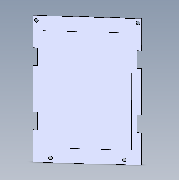 ACRYLIC DISPLAY FRONT