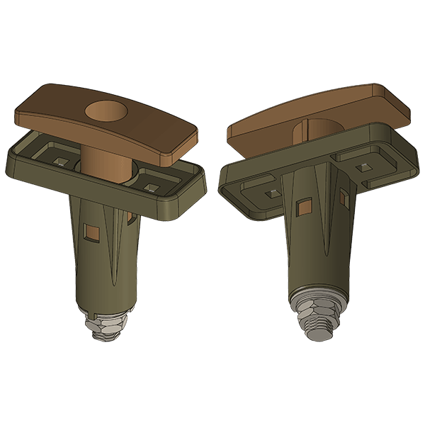 LOCK HANDLE BLACK TEXTURE - Vendnet