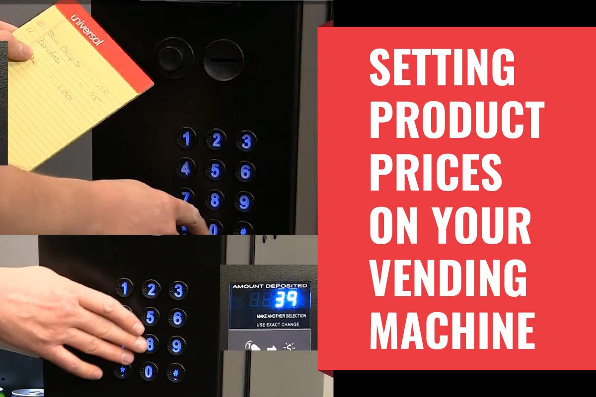 Vending Maintenance: Setting Product Prices on Your Vending Machine - Vendnet