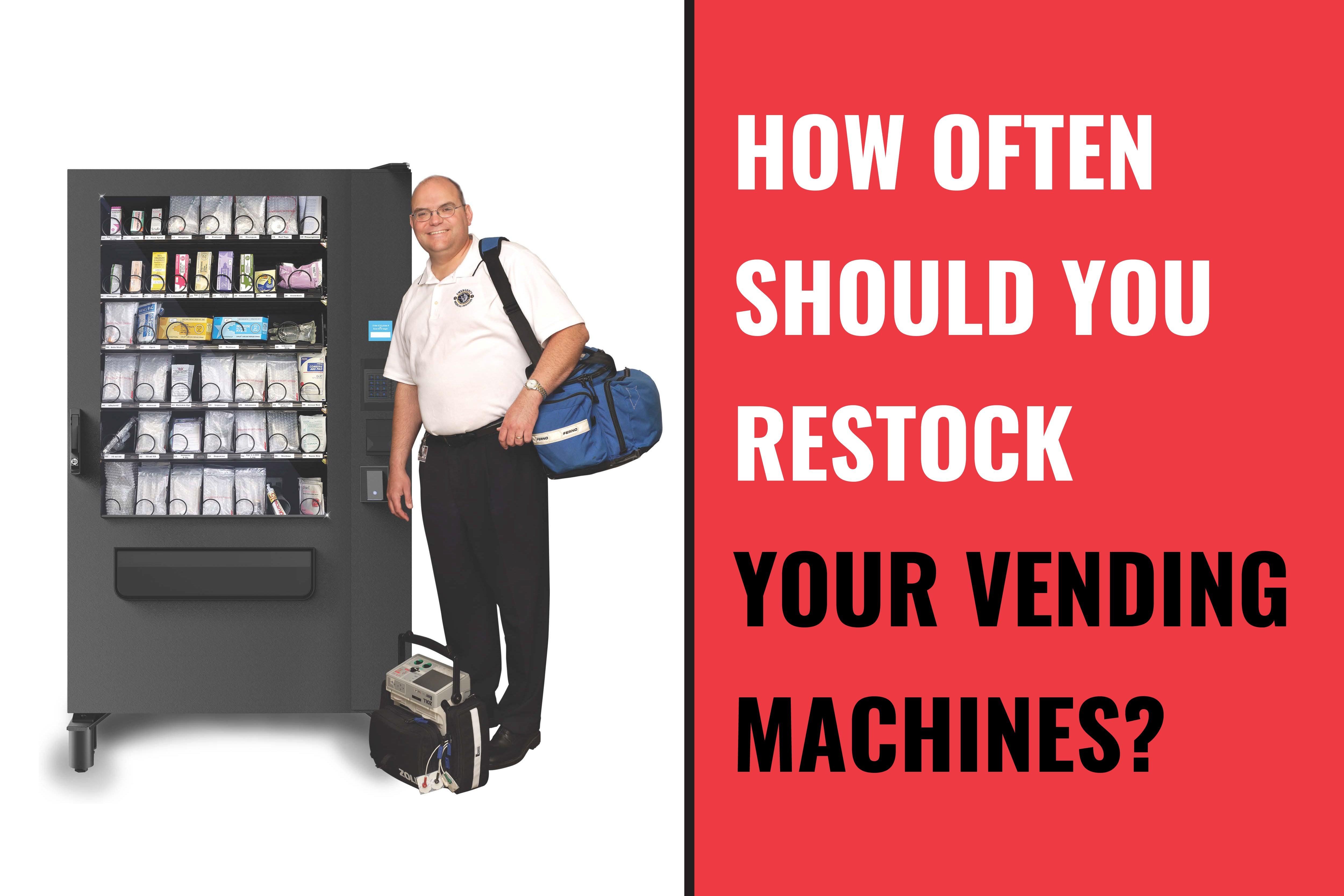 Vending Maintenance How Often Should You Restock Your Vending Machines?