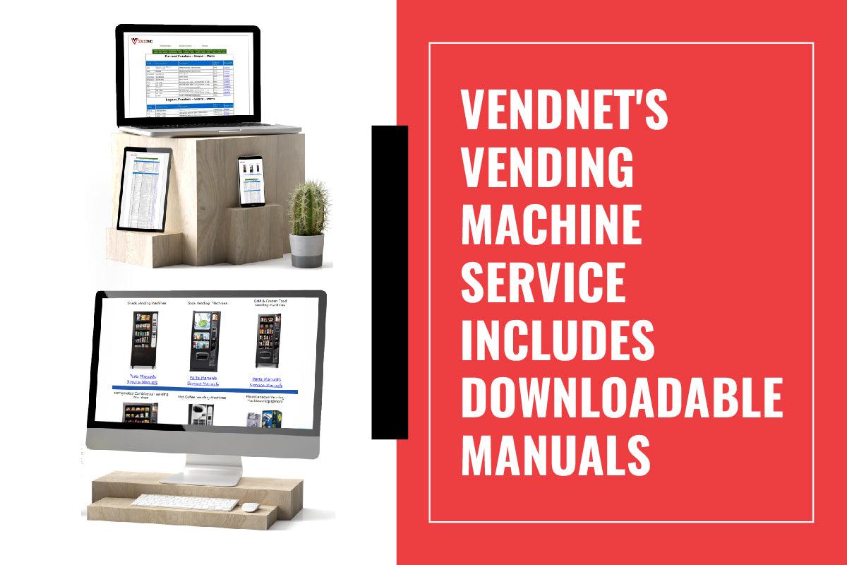 Vending Machine Service Sheets.pdf Vending Support: Vendnet's Vending Machine Service Includes ...