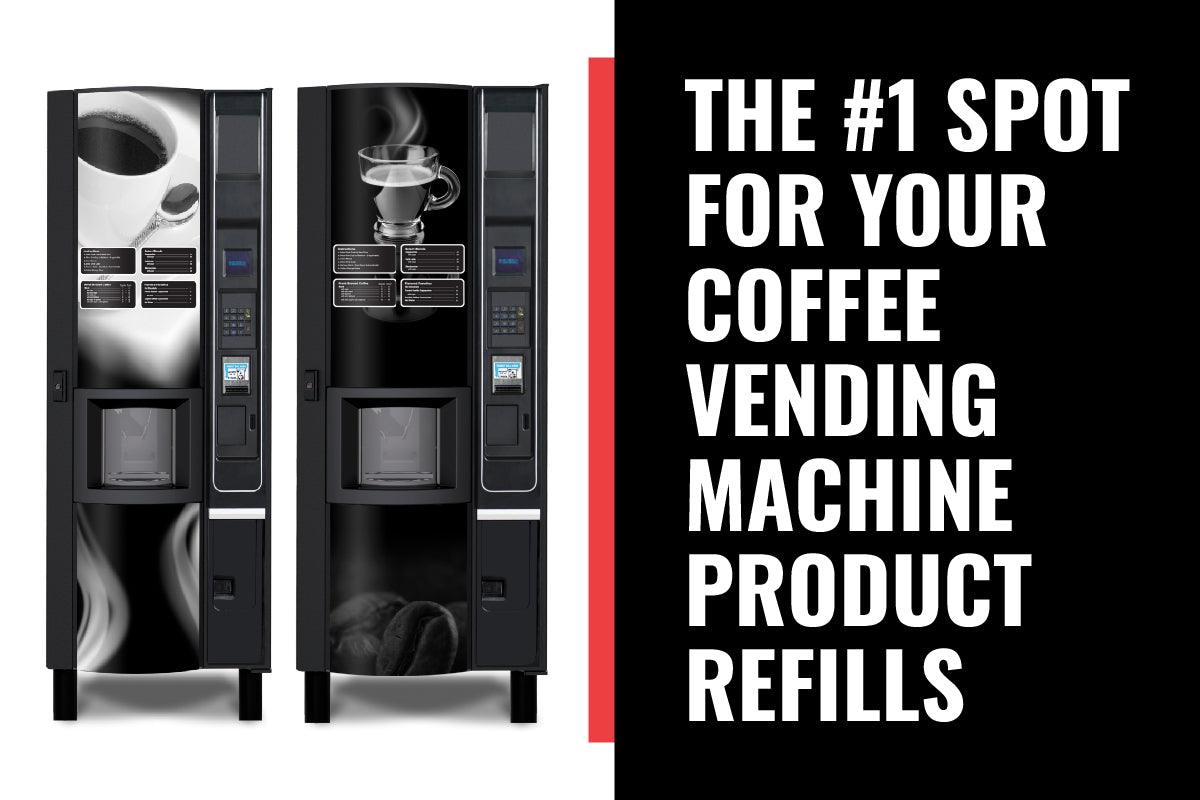 Coffee Machine Refill Hot Beverage Vending: The #1 Spot for Your Coffee Vending Machine ...