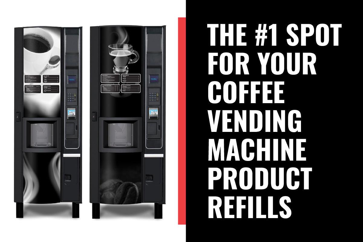 Hot Beverage Vending: The #1 Spot for Your Coffee Vending Machine Product Refills - Vendnet
