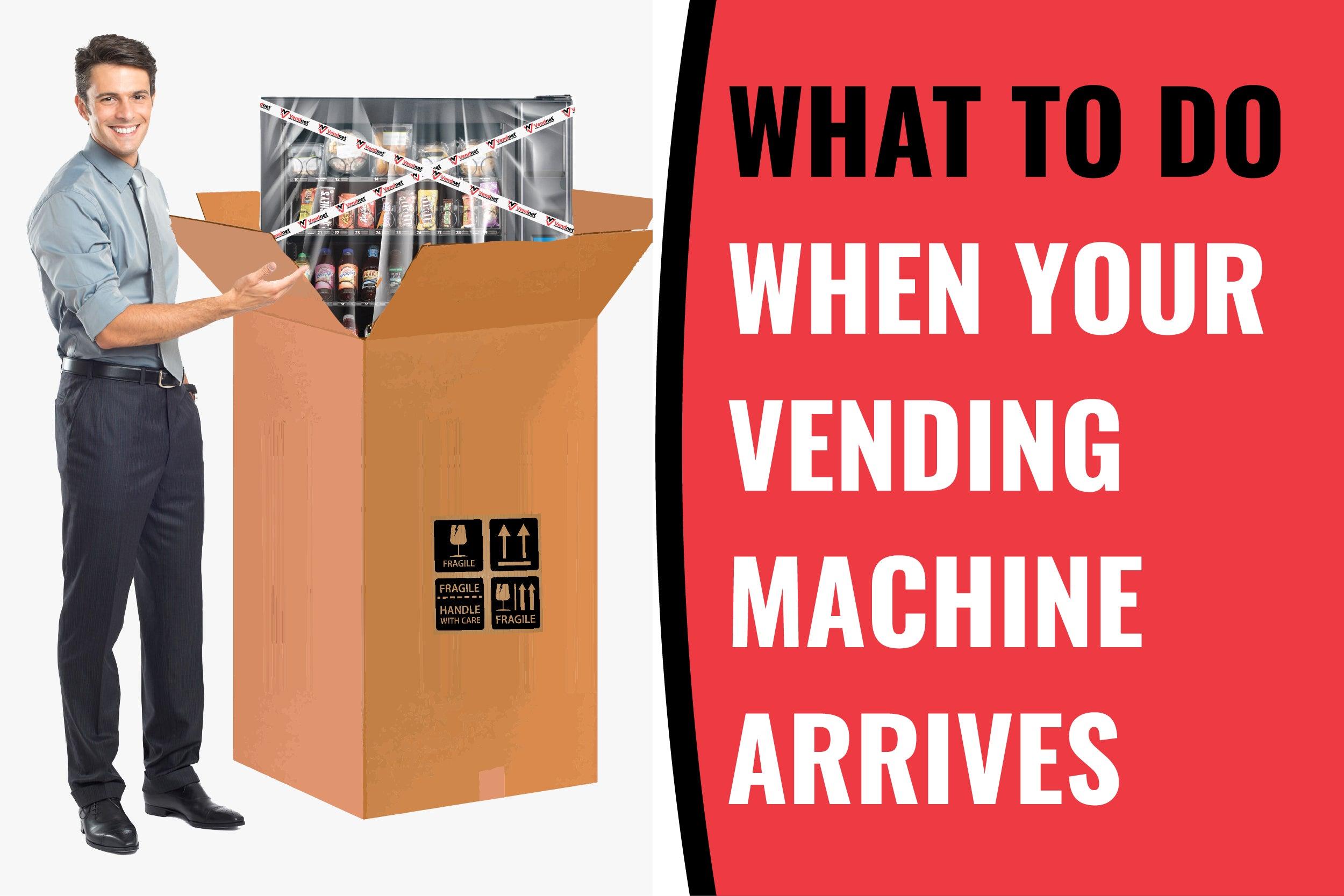 Getting Started: What to Do When Your Vending Machine Arrives - Vendnet